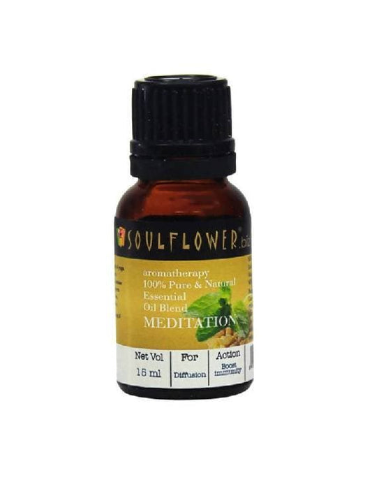 Soulflower Meditation Essential Oil - usa canada australia