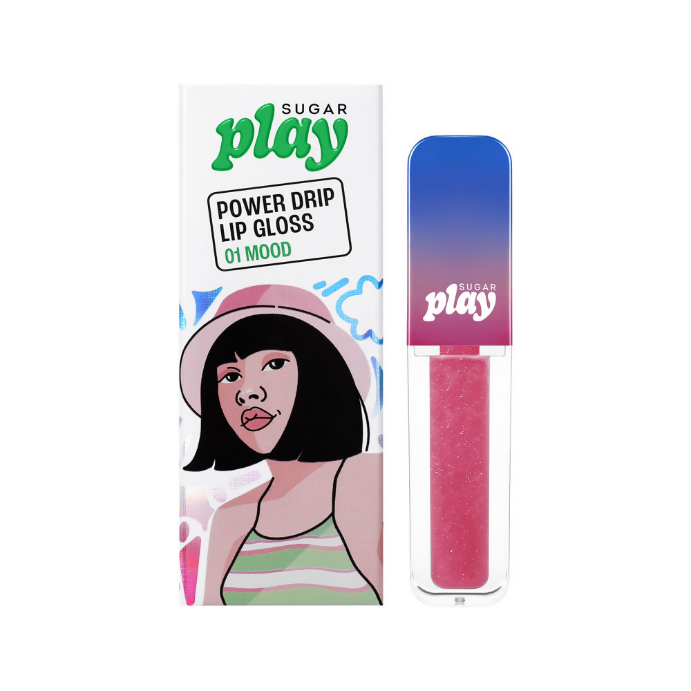 Sugar Play Power Drip Lip Gloss - 01 Mood - BUDNE