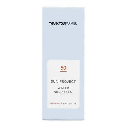 Thank You Farmer Sun Project Water Sun Cream SPF50+