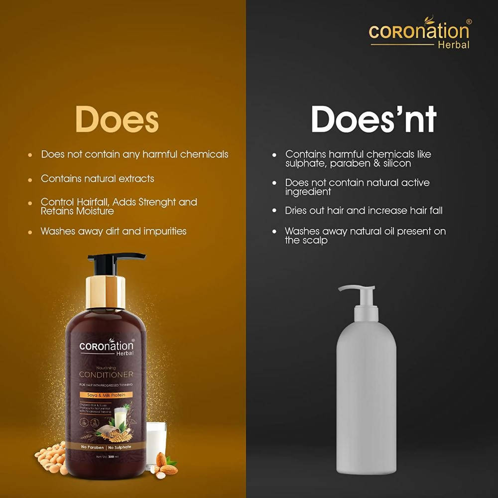 Coronation Herbal Soya & Milk Protein Hair Conditioner