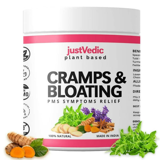 Just Vedic Cramps & Bloating Drink Mix - usa canada australia