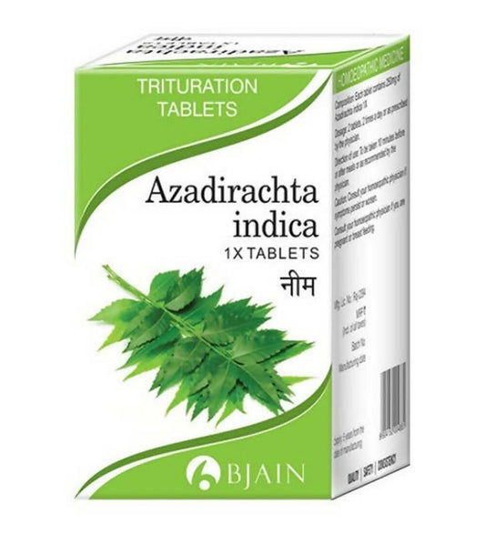 Bjain Homeopathy Azadirachta Indica Tablets -  usa australia canada 