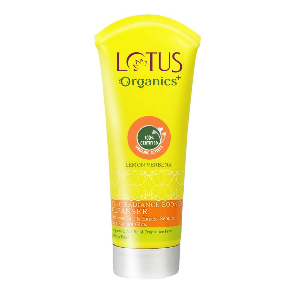 Lotus Organics+ Vit-C Radiance Booster Cleanser - Lemon Verbena - BUDNEN