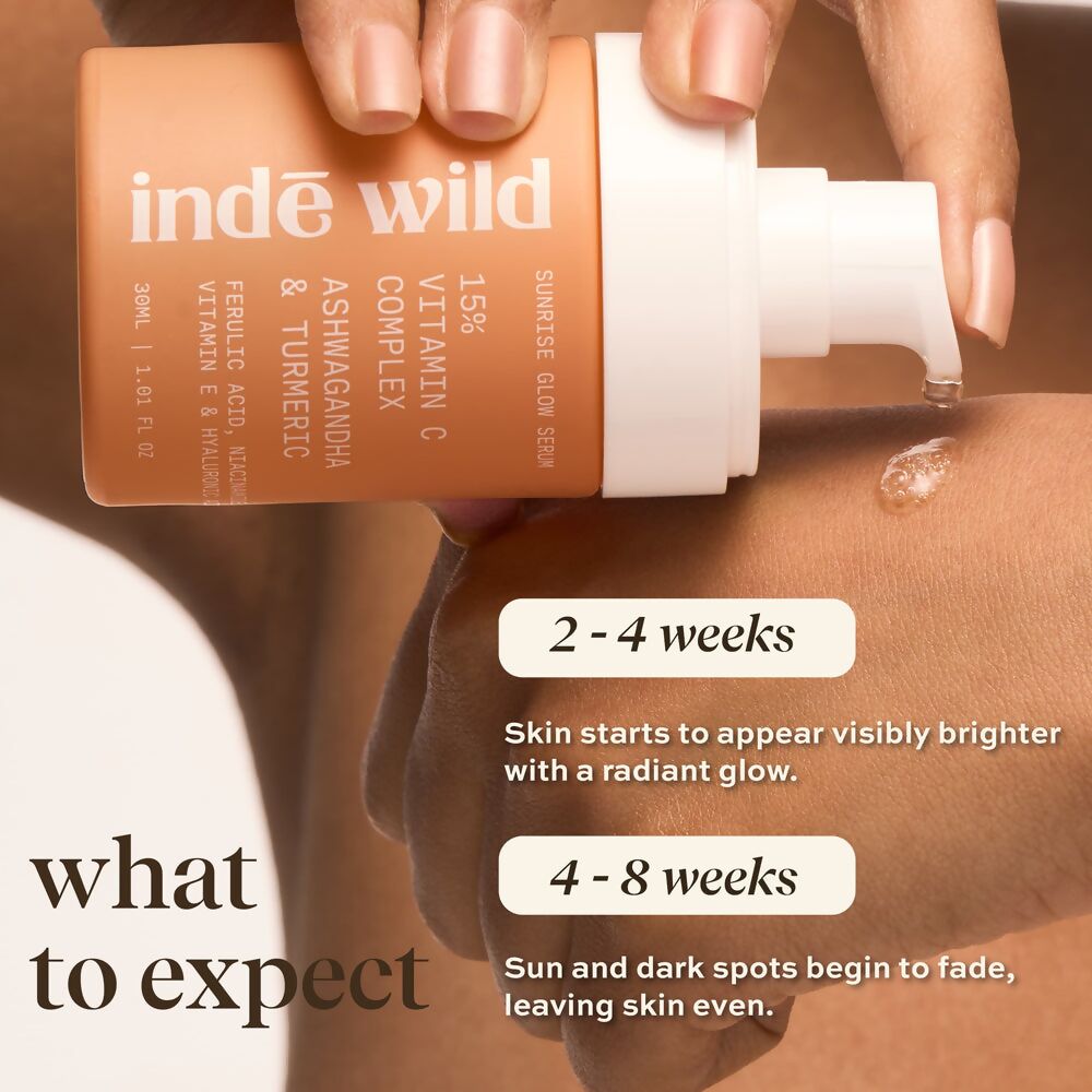 Inde Wild 15% Vitamin C Sunrise Glow Serum