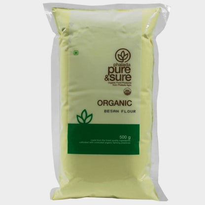 Pure and Sure Organic Gram Flour (Besan) 500gm