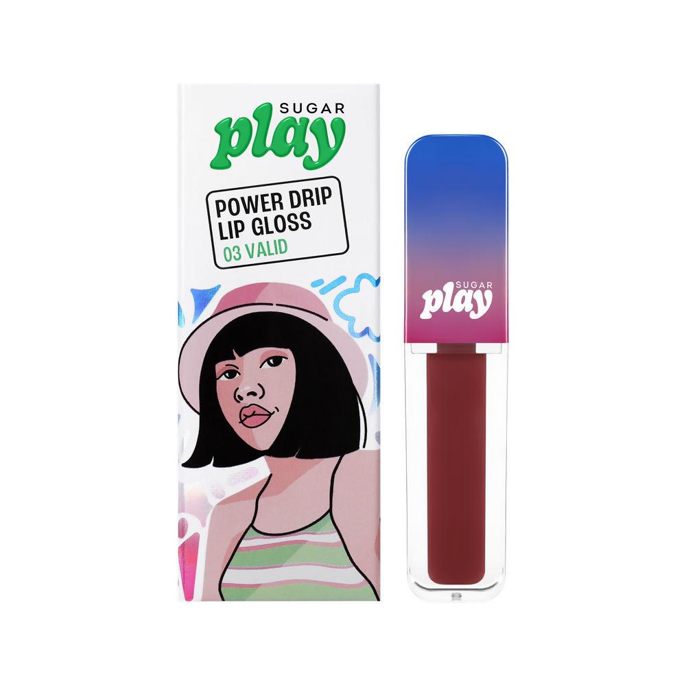 Sugar Play Power Drip Lip Gloss - 03 Valid - BUDNE