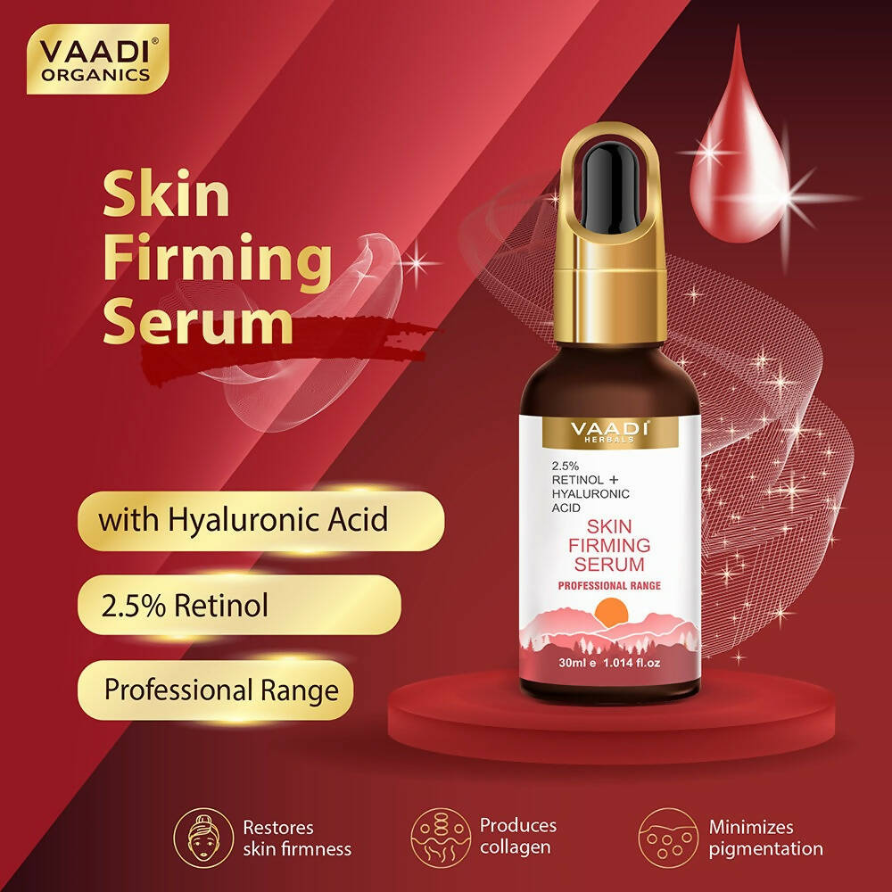 Vaadi Herbals Skin Firming Serum With 2.5% Retinol & Hyaluronic Acid