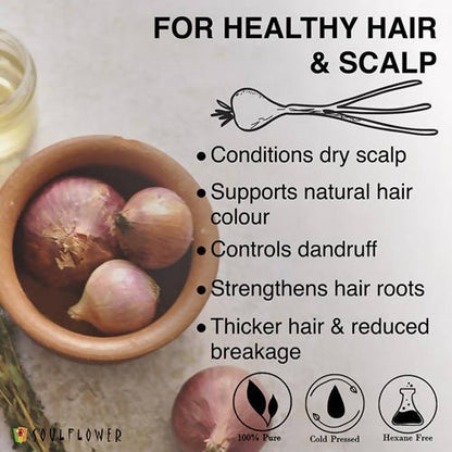 Soulflower Herbal Onion Hair Growth Oil