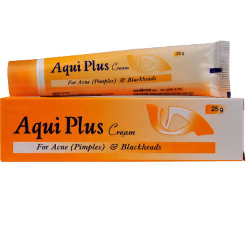 Hapdco Aqui Plus Cream for Acne Pimples and Blackheads - BUDNE