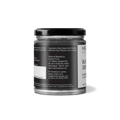 Merlion Naturals Black Desert Face Pack Powder