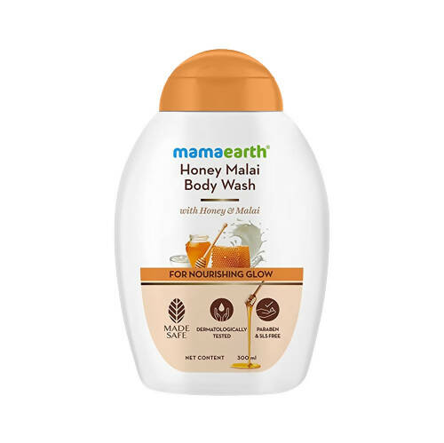 Mamaearth Honey Malai Body Wash for Nourishing Glow - buy in USA, Australia, Canada