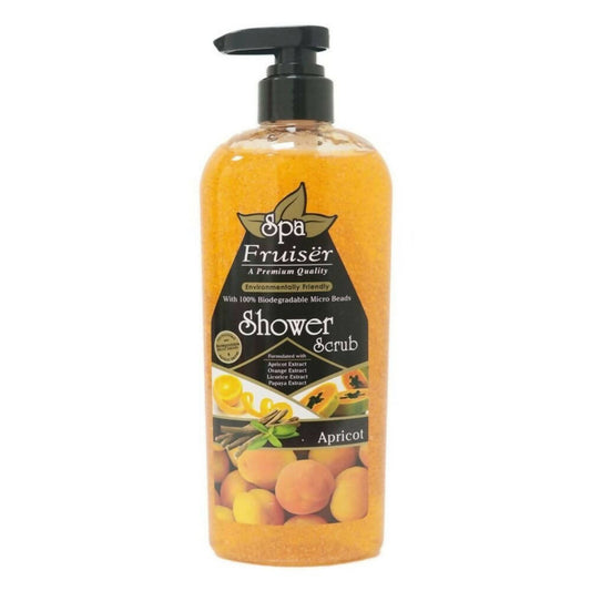 Fruiser Shower Scrub With Apricot - usa canada australia