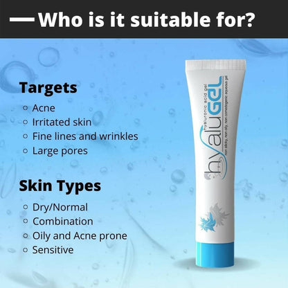 Hyalugel Moisturizing Hyaluronic Acid Gel