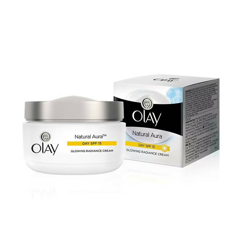 Olay Natural Aura Glowing Radiance Day Cream SPF 15 - BUDNE