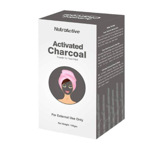 NutroActive Activated Charcoal Powder for Face Pack