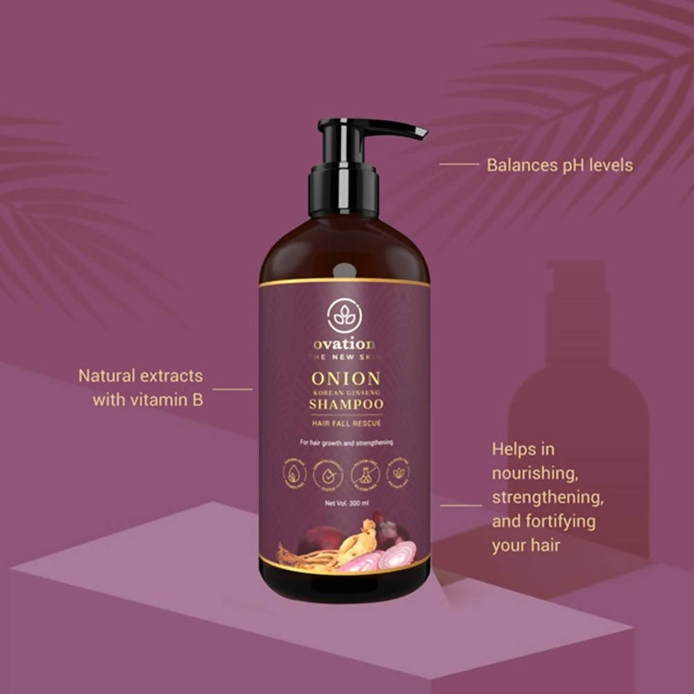 Ovation Onion Korean Ginseng Shampoo