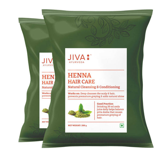 Jiva Ayurveda Henna Hair Care Powder - BUDNE
