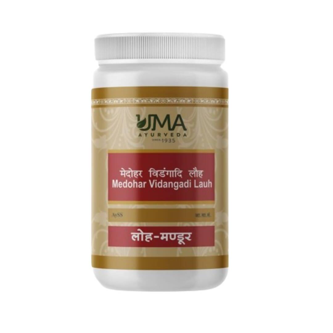 Uma Ayurveda Medohar Vidangadi Lauha Tablets