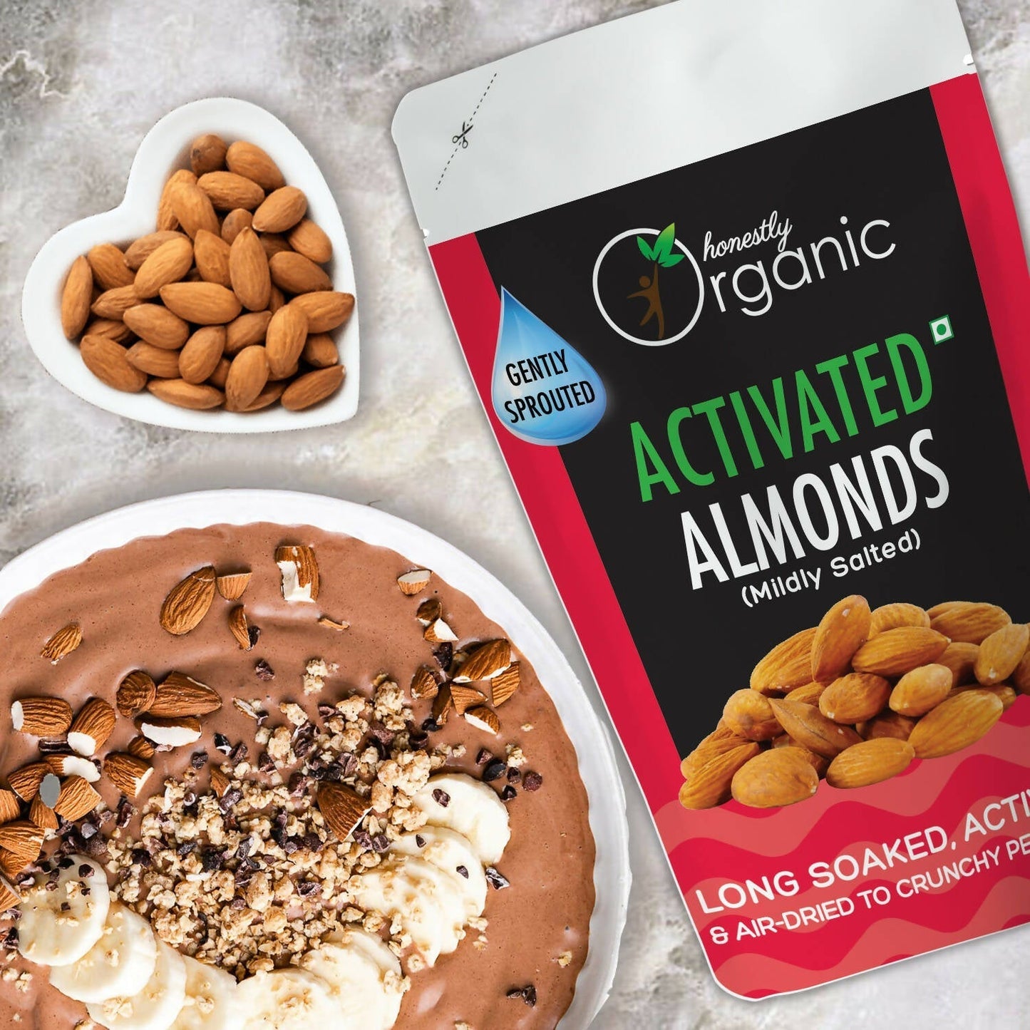 D-Alive Honestly Organic Activated Almonds
