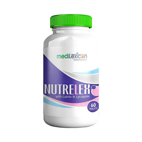 Medilexicon Homeopathy Nutrelex with Lutein & Lycopene Tablets