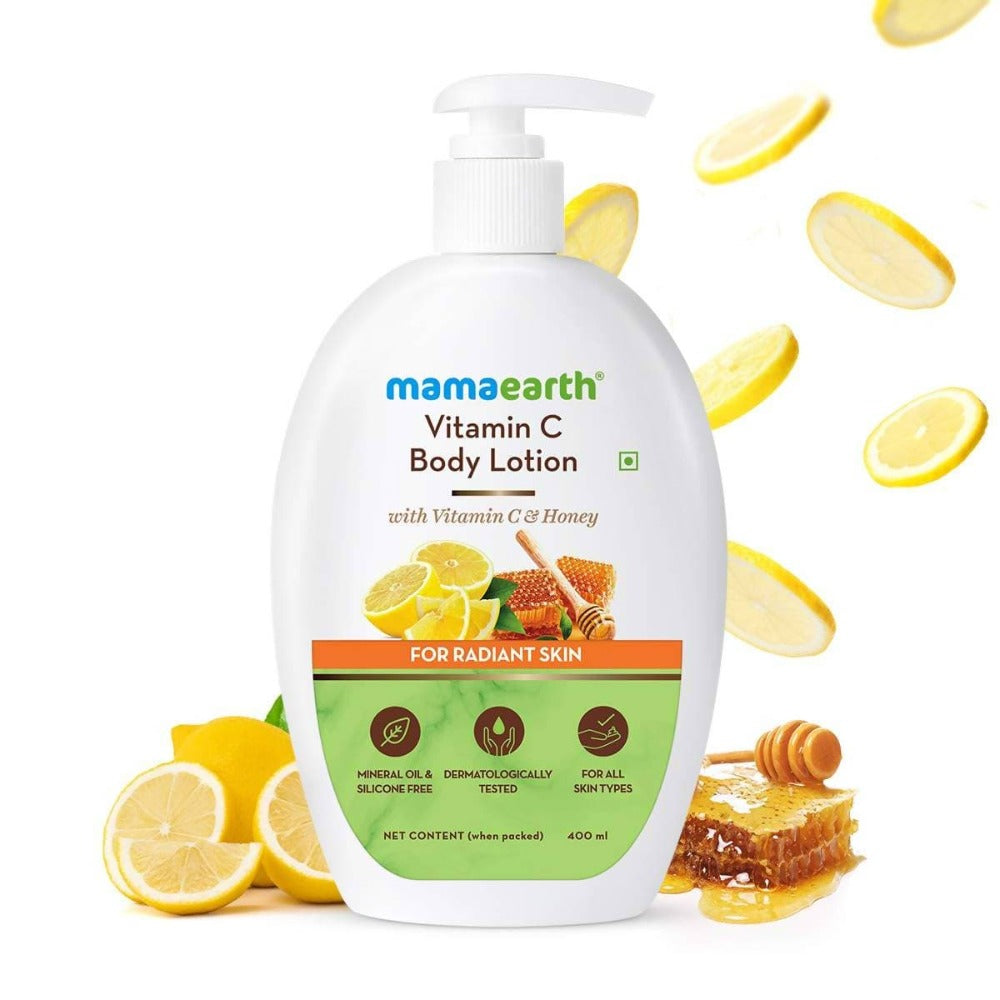 Mamaearth Vitamin C Body Lotion For Radiant Skin