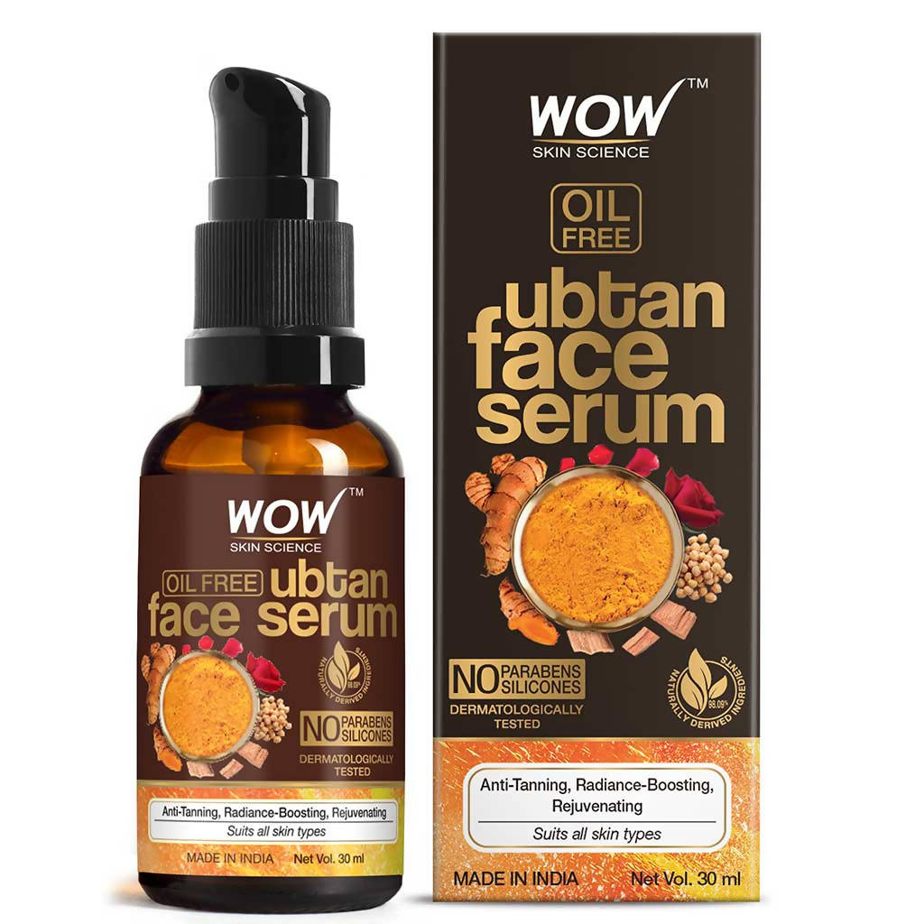 Wow Skin Science Oil-Free Ubtan Face Serum