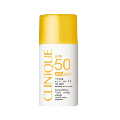 Clinique Broad Spectrum Spf 50 Mineral Sunscreen Fluid For Face