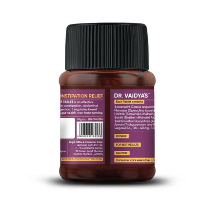 Dr. Vaidya's Constipation Relief Tablets