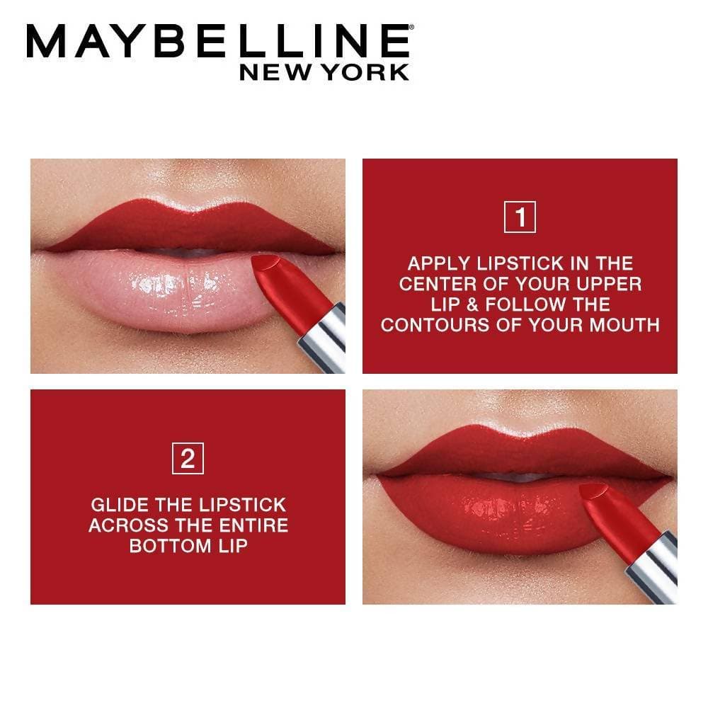 Maybelline New York Color Sensational Creamy Matte Lipstick / 630 Flaming Fuchsia