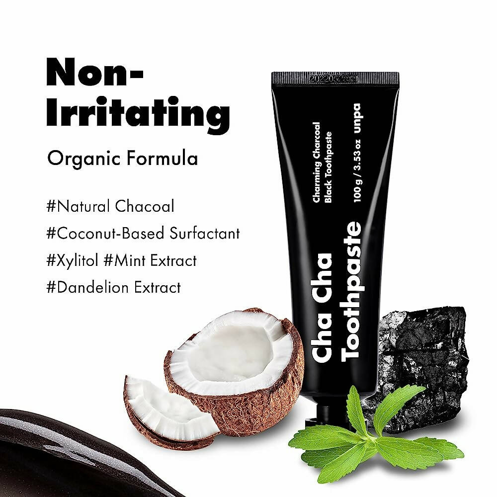 Unpa The Cha Cha Charming Charcoal Toothpaste