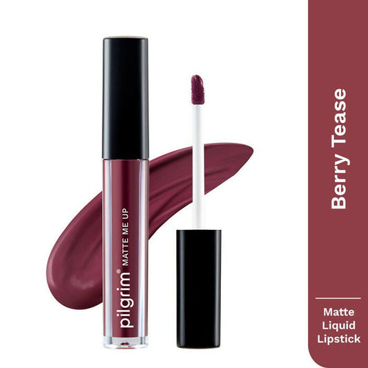 Pilgrim Matte Me Up Liquid Lipstick Berry Tease