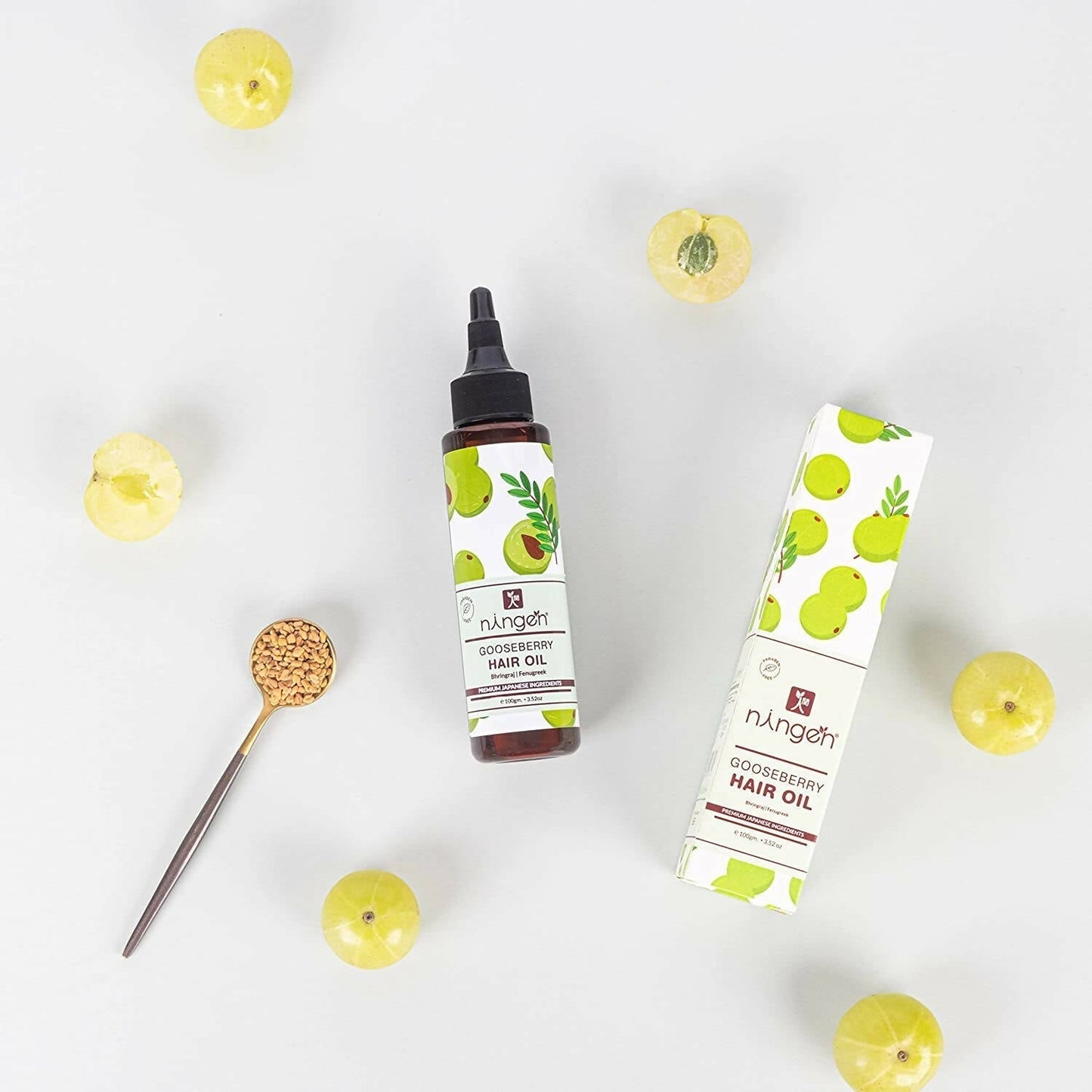 Ningen Gooseberry Hair Oil