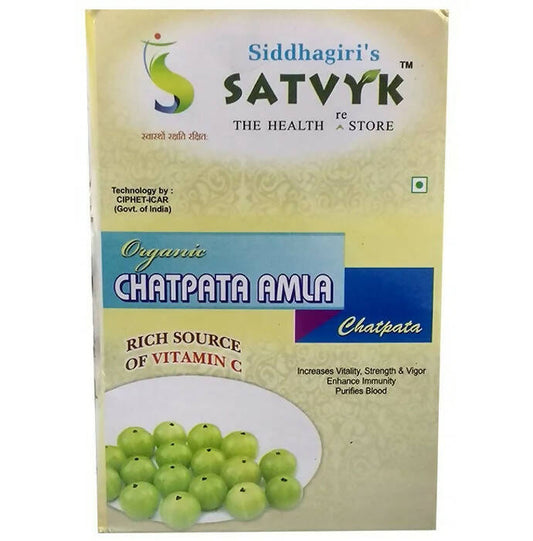 Siddhagiri's Satvyk Organic Amla Chatpata Candy - BUDEN