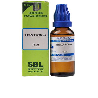 SBL Homeopathy Arnica Montana Dilution - 12 CH/ 30ml