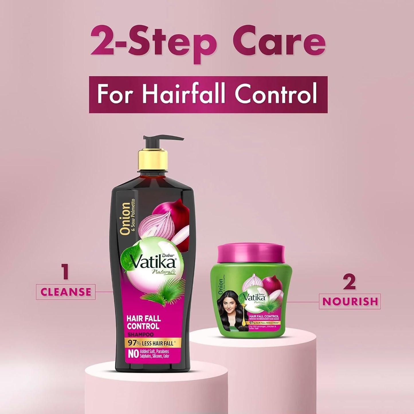 Dabur Vatika Naturals Hair Fall Control Hair Mask