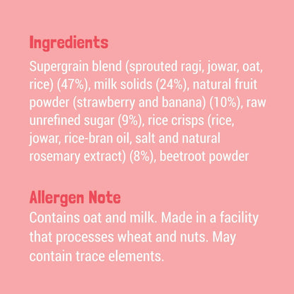 Slurrp Farm Multigrain Millets With Strawberry Cereal