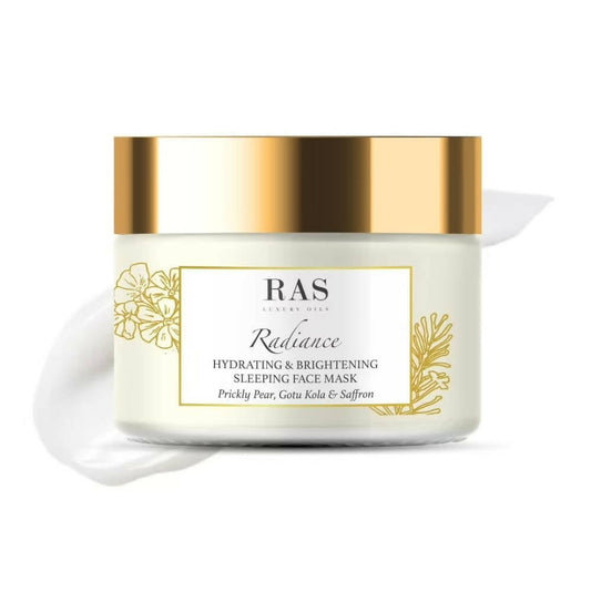 Ras Luxury Oils Radiance Hydrating & Brightening Sleeping Gel Face Mask - usa canada australia
