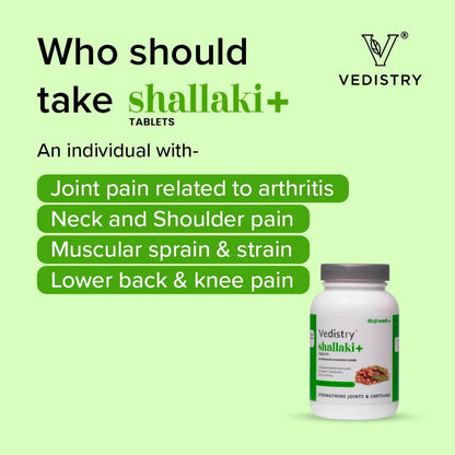 Vedistry Shallaki+ Tablets