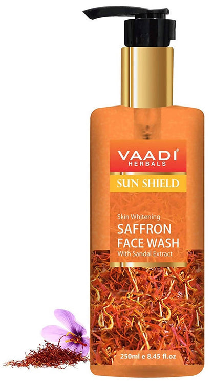 Vaadi Herbals Skin Whitening Saffron Face Wash With Sandal Extract