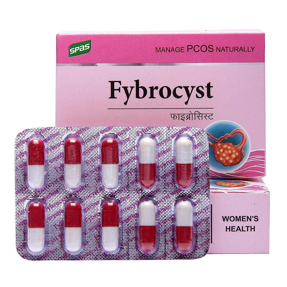 Prachin Fybrocyst Red And White Capsules For Women