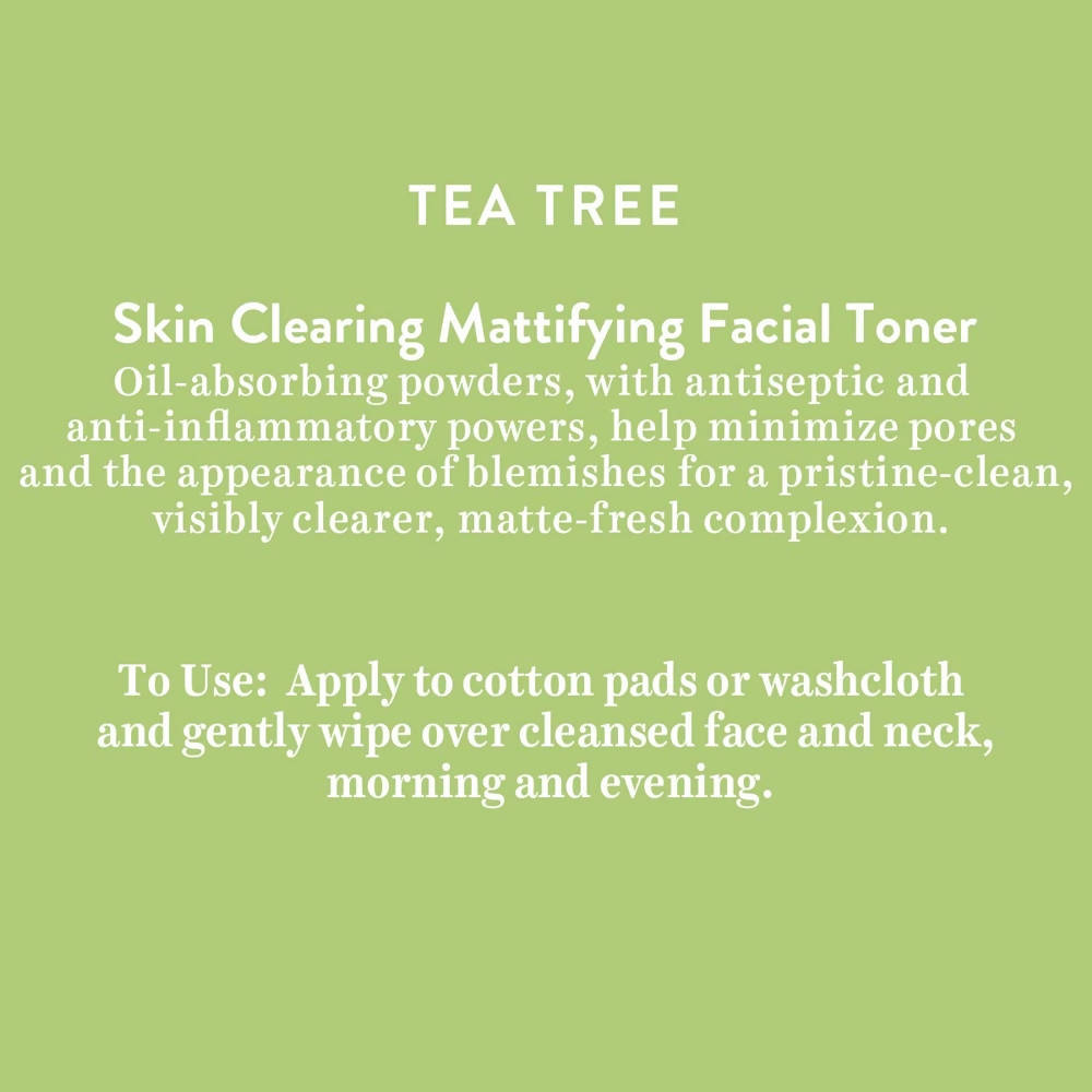 Biotique Advanced Organics Tea Tree Skin Clearing Mattifying Facial Toner
