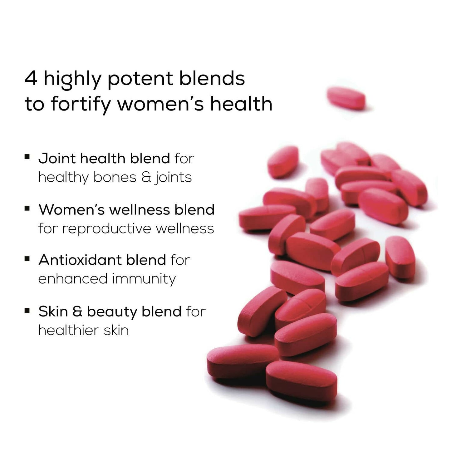 TrueBasics Advanced Multivitamin Tablets for Women