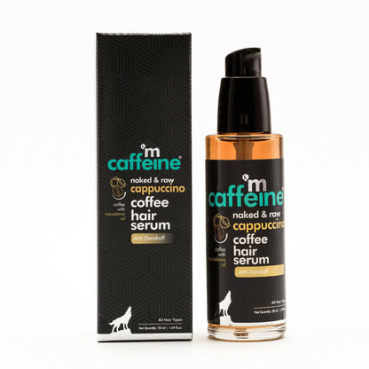 mCaffeine Naked & Raw Cappuccino Coffee Hair Serum - Distacart