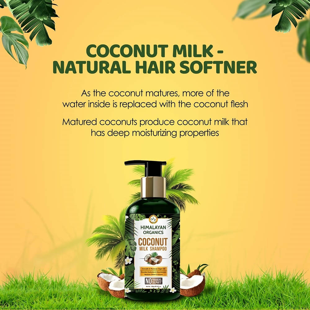 Himalayan Organics Coconut Milk Shampoo