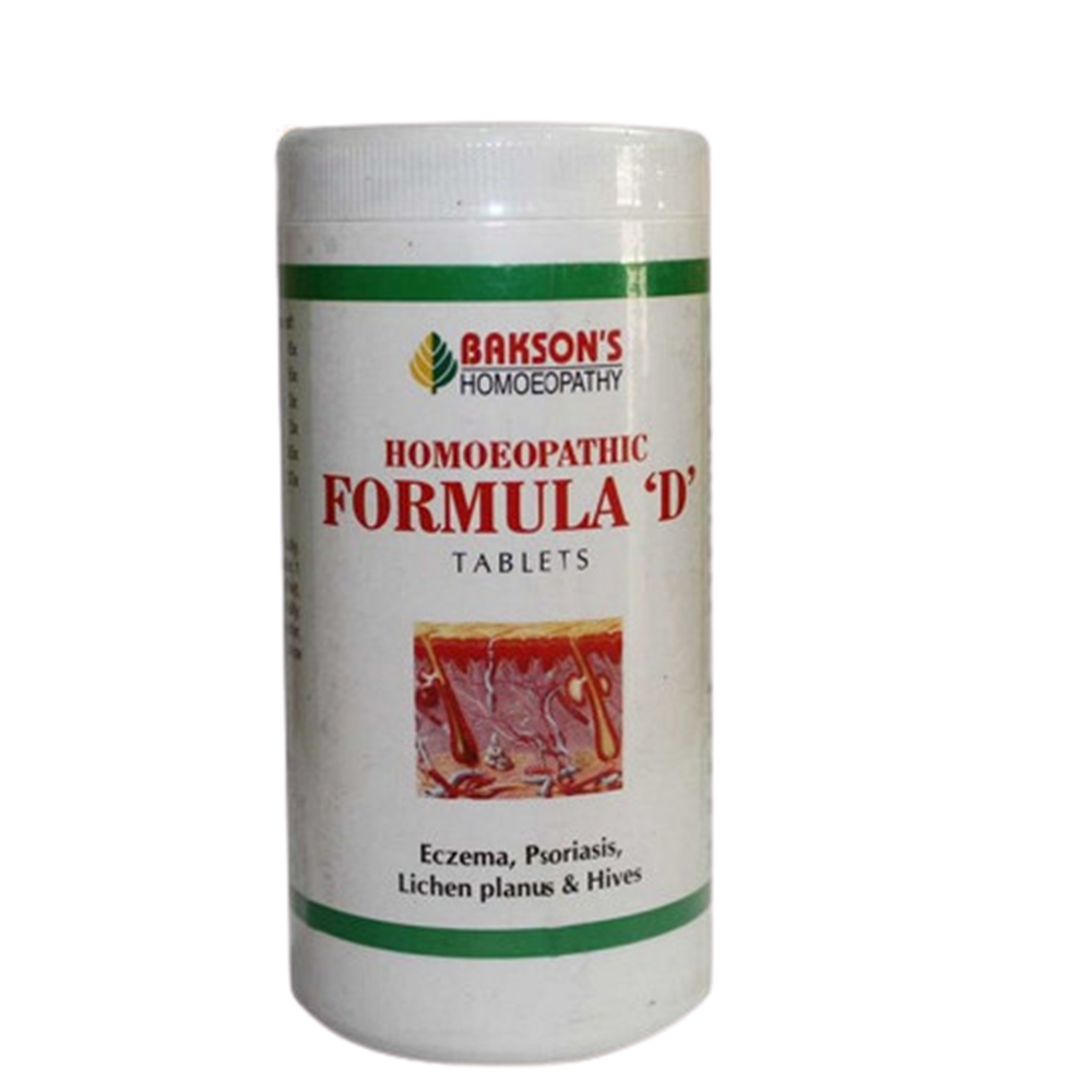 Bakson's Homoeopathic Formula D Tablet