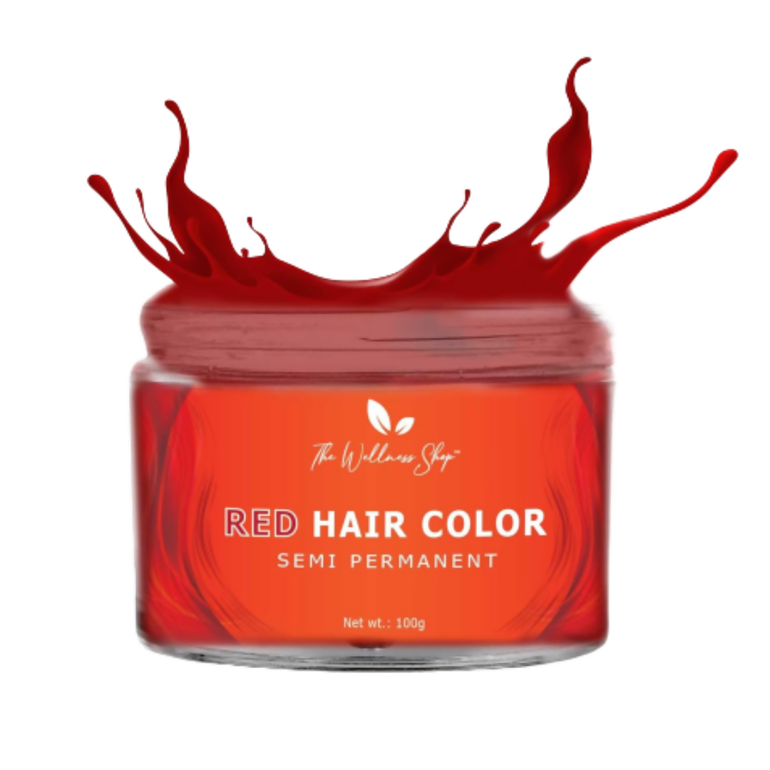 The Wellness Shop Red Semi Permanent Hair Color - buy in USA, Australia, Canada