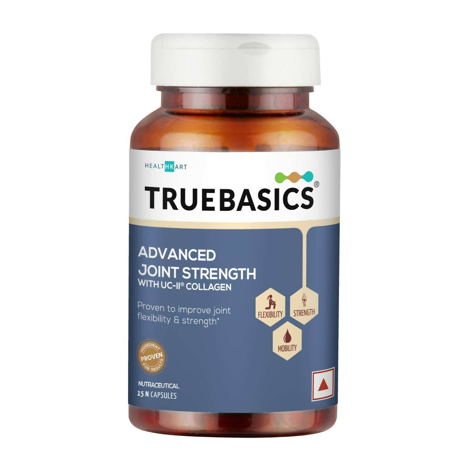 TrueBasics Advanced Joint Strength Capsules with UC-II Collagen - BUDEN