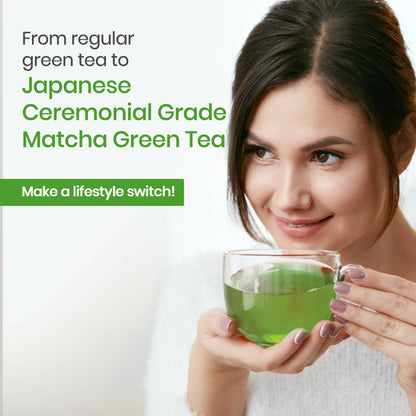 Wellbeing Nutrition Japanese Ceremonial Matcha Green Tea Effervescent Tablets