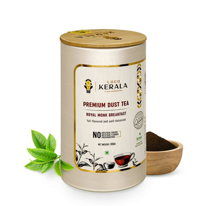LocoKerala Royal Monk Breakfast Premium Dust Tea - BUDNE