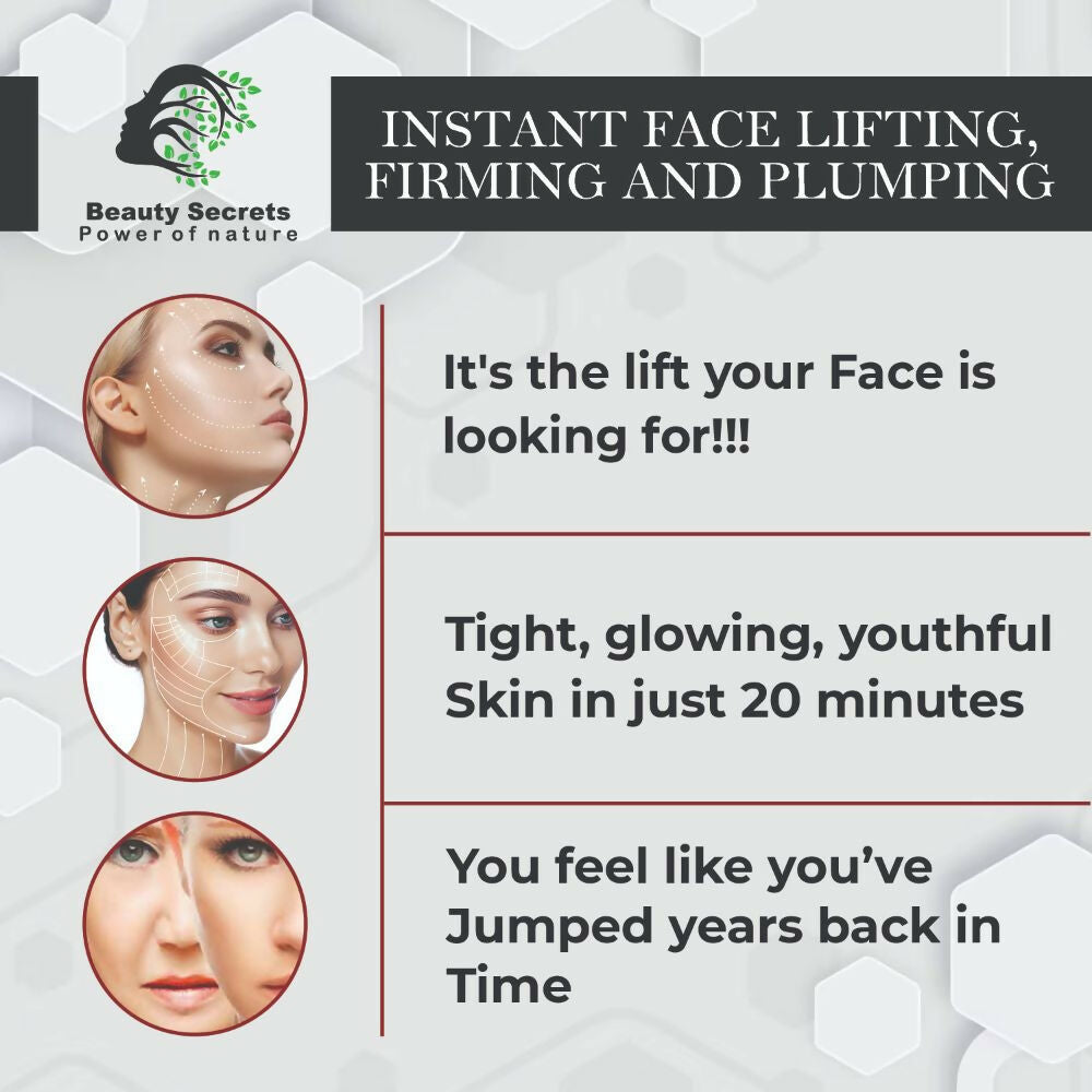 Beauty Secrets Natural Face Lifting Mask/Pack